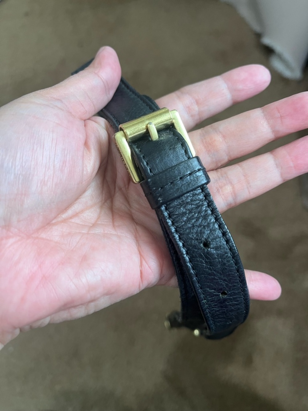MULBERRY BLACK LEATHER ALEXA - Picture 4 of 12